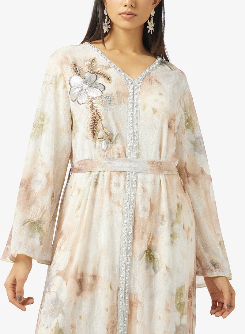 Khizana Printed Jalabiya - Image 3